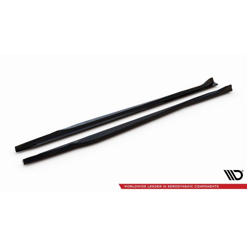 Side Skirts Diffusers Alfa Romeo Giulia Quadrifoglio a 421,03 € uniw-AL-GI-1-QV-SD1G*21051 chez CAROU TUNING
