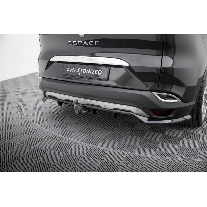 Rear Splitter (with vertical bars) Renault Espace Mk5 Facelift a 526,82 € uniw-RE-ES-5F-RD1G+RD2G*21070 chez CAROU TUNING