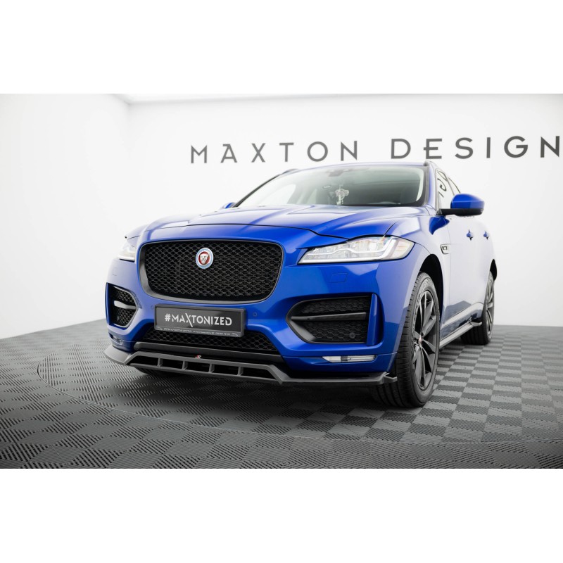 Front Splitter Jaguar F-Pace R-Sport Mk1 a 526,82 € uniw-JA-FP-1-RSPORT-FD1G+FD1RG*21073 chez CAROU TUNING