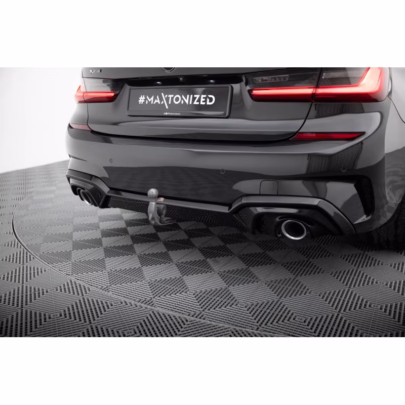 Rear Valance BMW 3 M-Pack G20 / G21 (Fits car with towbar) a 410,46 € uniw-BM-3-21-MPACK-RS1RS2RGO_O+RS1RG*21124 chez CAROU TUNING
