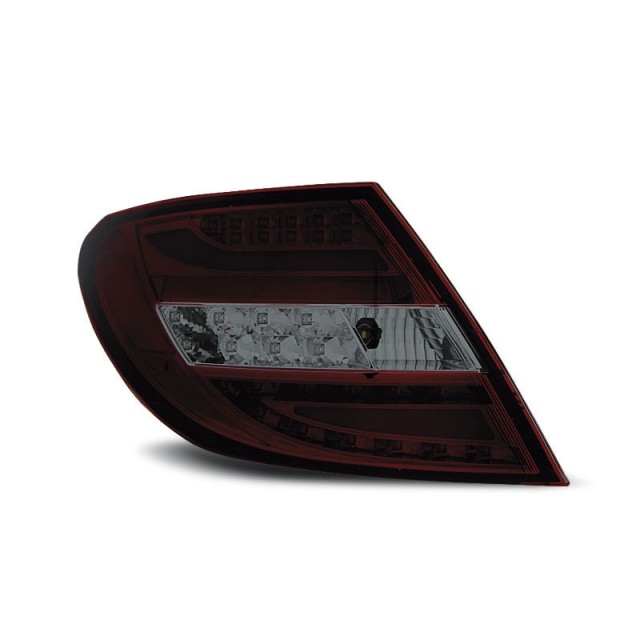 Feux Arrière À Barre LED Fumé Rouge pour Mercedes C-Class W204 07-10 a 553,43 € LDME69 chez CAROU TUNING