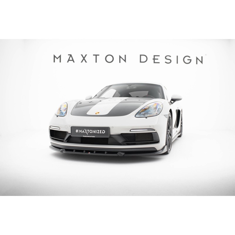 Front Splitter V.2 Porsche 718 Cayman GTS 982c a 421,03 € uniw-PO-CA-718-GTS-FD2G*21290 chez CAROU TUNING