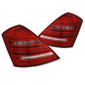 Feux Arrière LED Rouge Blanc Seq Look pour Mercedes W221 S-Class 05-09 a 451,79 € LDMEE1 chez CAROU TUNING