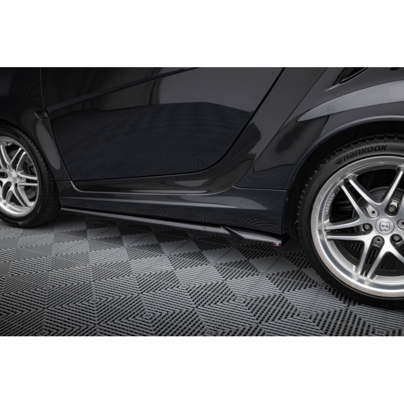 Side Skirts Diffusers Brabus Smart Fortwo C451 Facelift a 421,03 € uniw-BR-SM-FT-451-SD1G*21320 chez CAROU TUNING