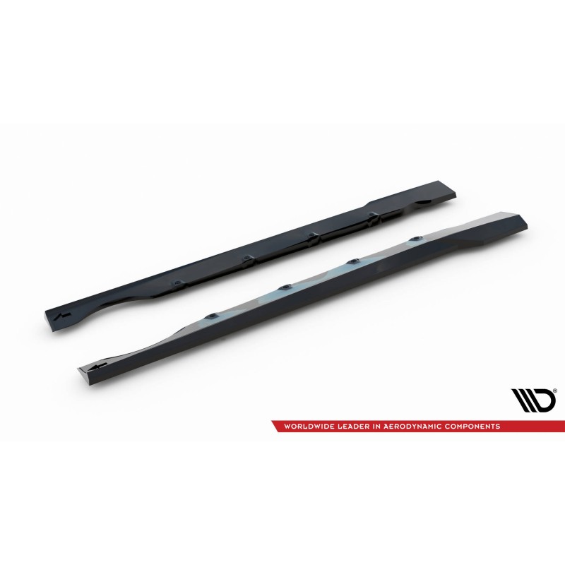 Side Skirts Diffusers Brabus Smart Fortwo C451 Facelift a 421,03 € uniw-BR-SM-FT-451-SD1G*21320 chez CAROU TUNING