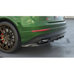 Rear Splitter (with vertical bars) Audi Q8 Mk1 Facelift a 526,82 € uniw-AU-Q8-1F-RD1G+RD2G*21323 chez CAROU TUNING