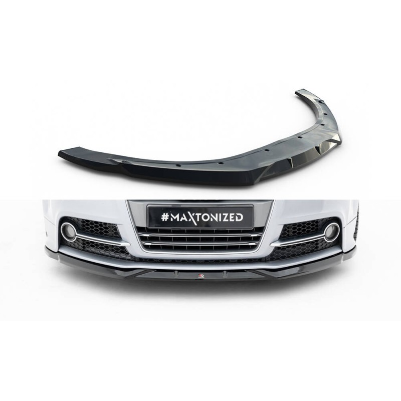 Front Splitter V.2 Audi TT S / TT S-Line 8J Facelift a 421,03 € uniw-AU-TT-2-SLINE-FD2G*21443 chez CAROU TUNING