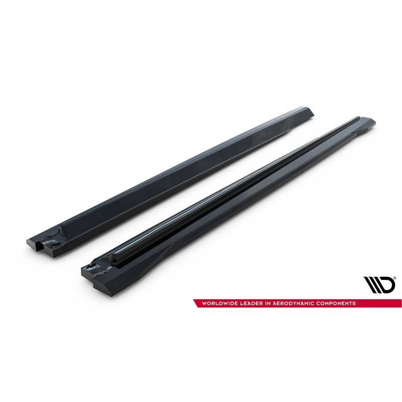 Side Skirts Diffusers Audi Q8 Mk1 a 421,03 € uniw-AU-Q8-1-SD1G*21528 chez CAROU TUNING