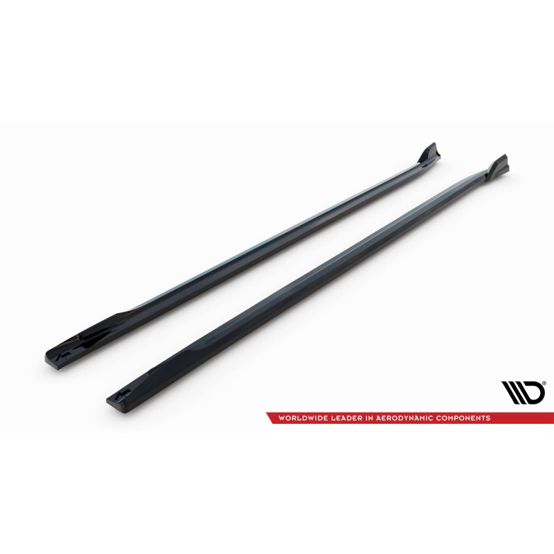 Side Skirts Diffusers BMW iX3 M-Pack G08 Facelift a 421,03 € uniw-BM-X3-01F-MPACK-SD2G*21559 chez CAROU TUNING
