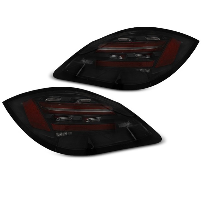 Feux Arrière À Led Barre Noir Fumé Pour Porsche Boxster Cayman 987 09-12 a 898,65 € LDPO23 chez CAROU TUNING