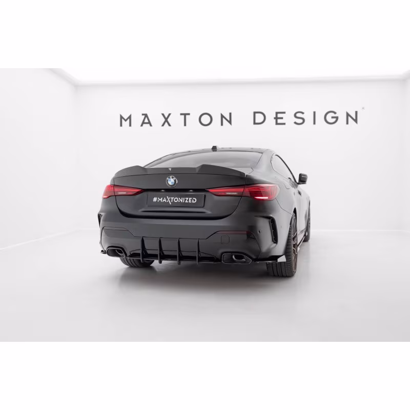 Street Pro Rear Diffuser BMW 4 M-Pack / M440i G22 / G23 a 442,19 € uniw-BM4G22MPACKCNC-RS2BRB*21602 chez CAROU TUNING