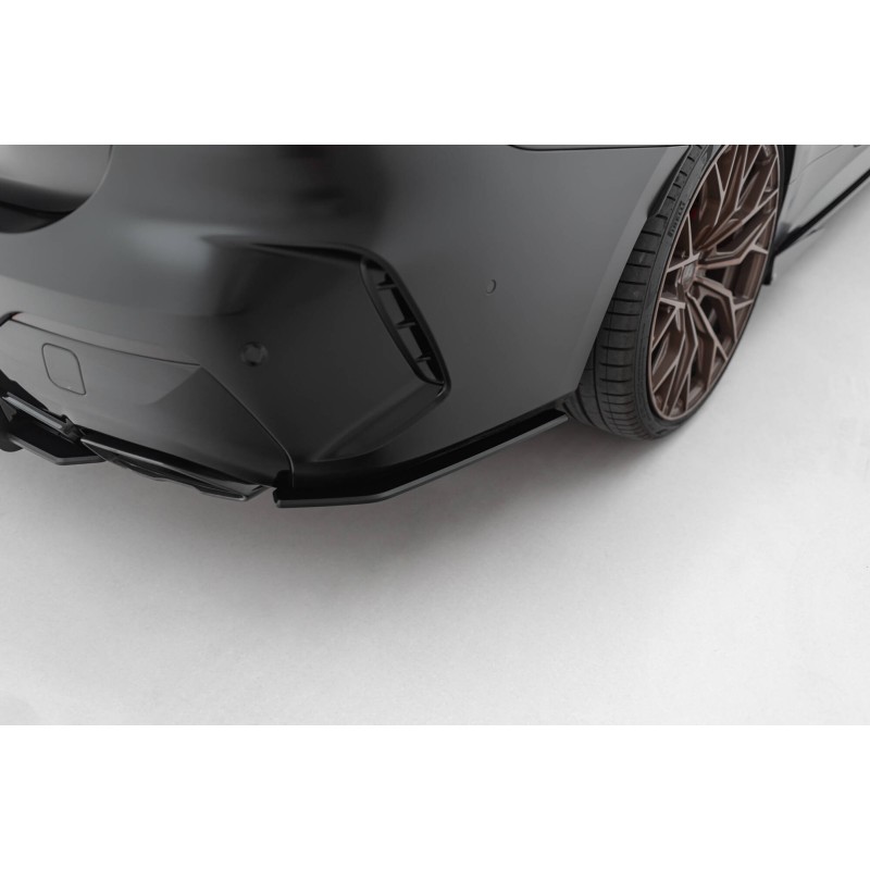 Street Pro Rear Side Splitters BMW M440i G22 / G23 a 188,30 € uniw-BM4G22MPACKCNC-RSD2BRB*21604 chez CAROU TUNING