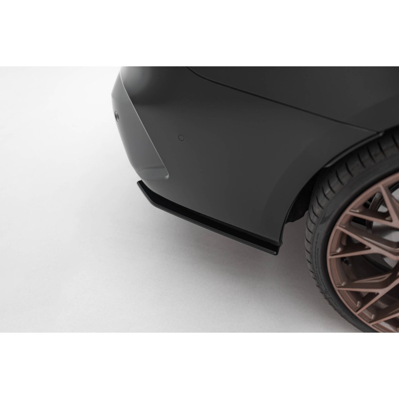 Street Pro Rear Side Splitters BMW M440i G22 / G23 a 188,30 € uniw-BM4G22MPACKCNC-RSD2BRB*21604 chez CAROU TUNING