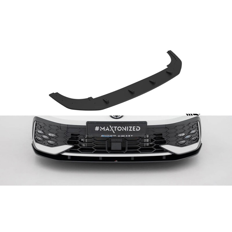 Street Pro Front Splitter Volkswagen Golf GTI / GTE / R-Line Mk8 Facelift a 442,19 € uniw-VWGO8FGTICNC-FD1BRB*21656 chez CAROU TUNING