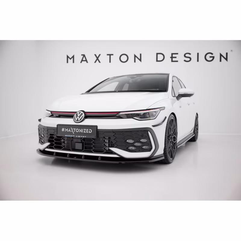 Front Splitter V.1 Volkswagen Golf GTI / GTE / R-Line Mk8 Facelift a 421,03 € uniw-VW-GO-8F-GTI-FD1G*21660 chez CAROU TUNING