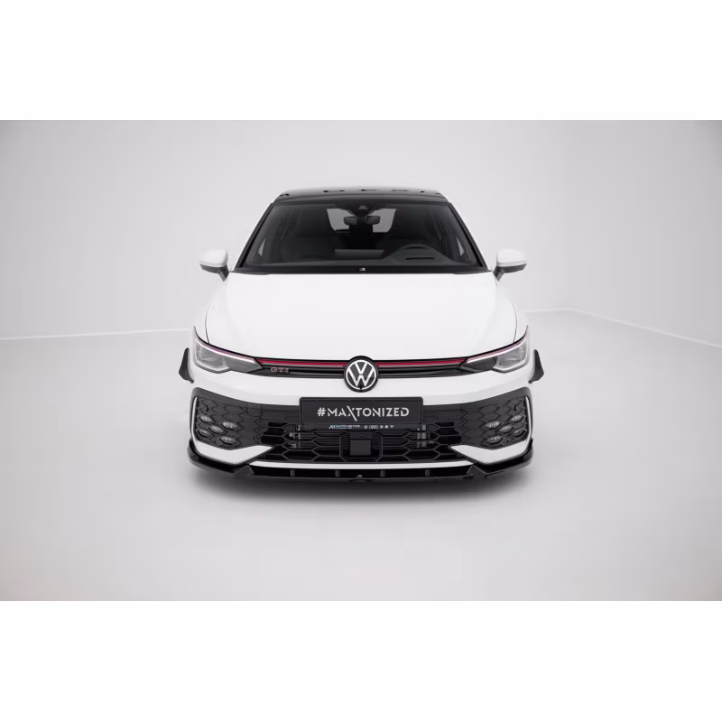 Front Splitter V.2 Volkswagen Golf GTI / GTE / R-Line Mk8 Facelift a 421,03 € uniw-VW-GO-8F-GTI-FD2G*21661 chez CAROU TUNING