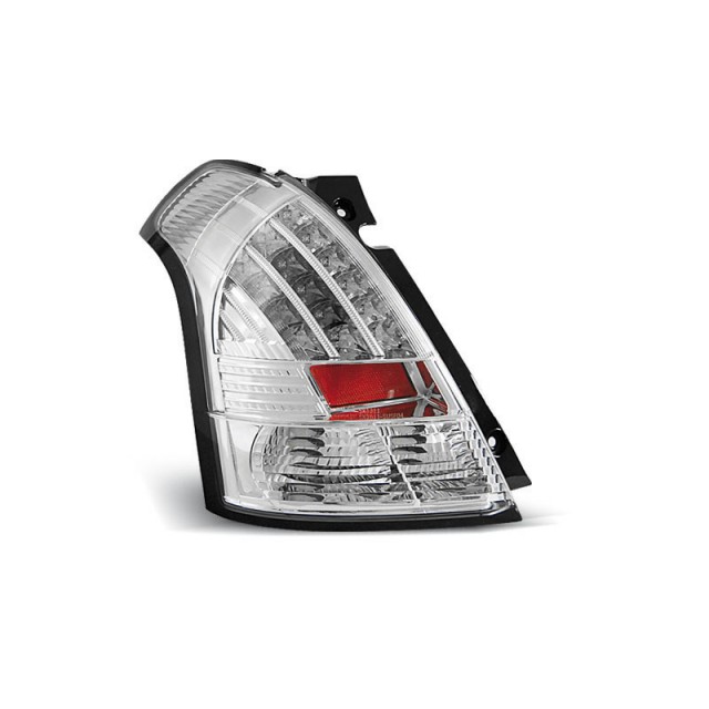 Feux Arrière Chromés LED pour Suzuki Swift 2005-2010 a 336,30 € LDSI01 chez CAROU TUNING