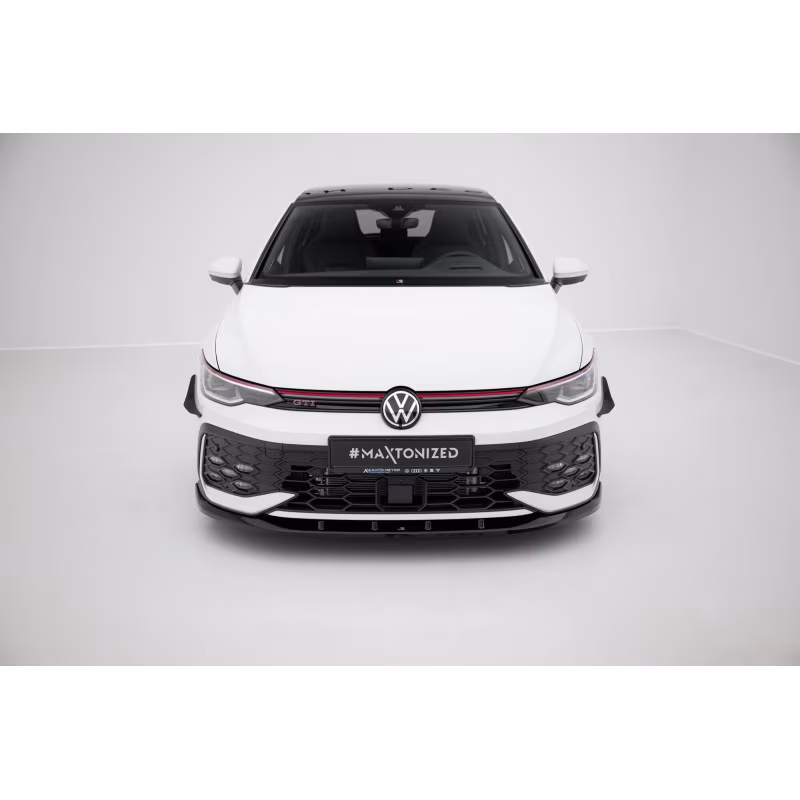Front Splitter V.5 Volkswagen Golf GTI / GTE / R-Line Mk8 Facelift a 421,03 € uniw-VW-GO-8F-GTI-FD5G*21664 chez CAROU TUNING