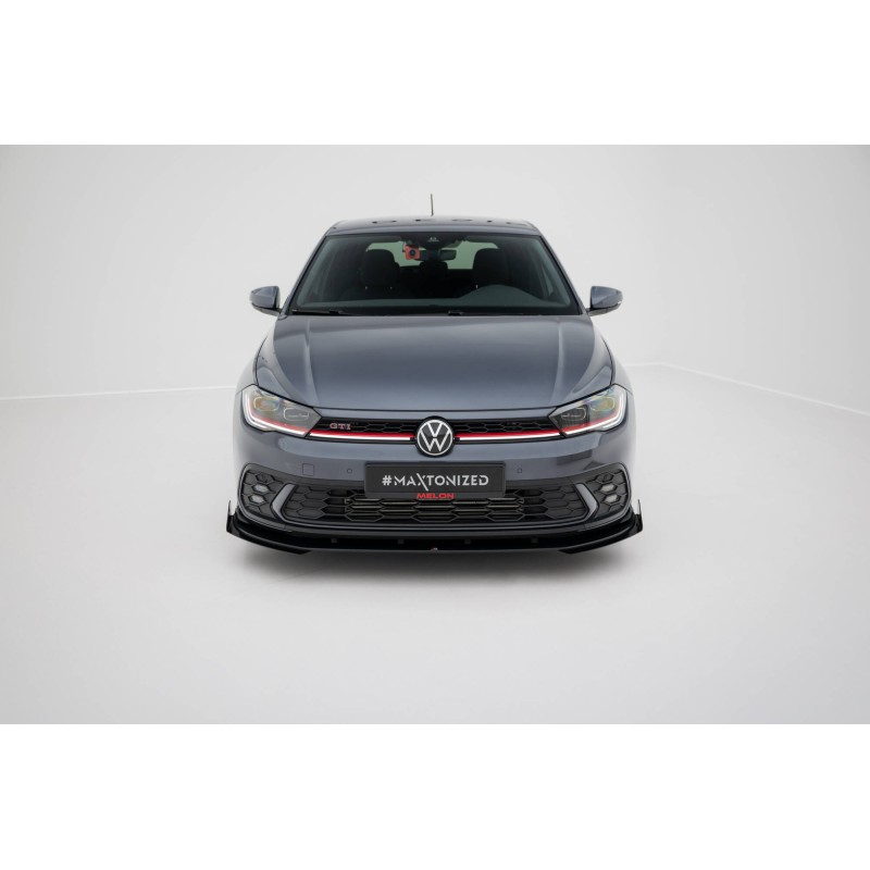Street Pro Front Splitter + Flaps Volkswagen Polo GTI Mk6 Facelift a 482,39 € uniw-VWPO6FGTICNC-FD1B+FSF1G*21679 chez CAROU TUNING