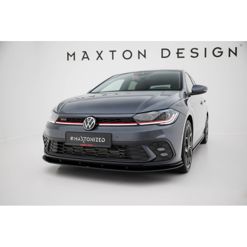 Street Pro Front Splitter Volkswagen Polo GTI Mk6 Facelift a 357,56 € uniw-VWPO6FGTICNC-FD1B*21681 chez CAROU TUNING
