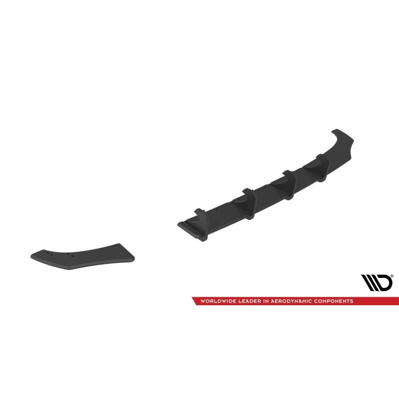 Street Pro Rear Diffuser Volkswagen Polo GTI Mk6 Facelift a 503,55 € uniw-VWPO6FGTICNC-RS1B*21683 chez CAROU TUNING