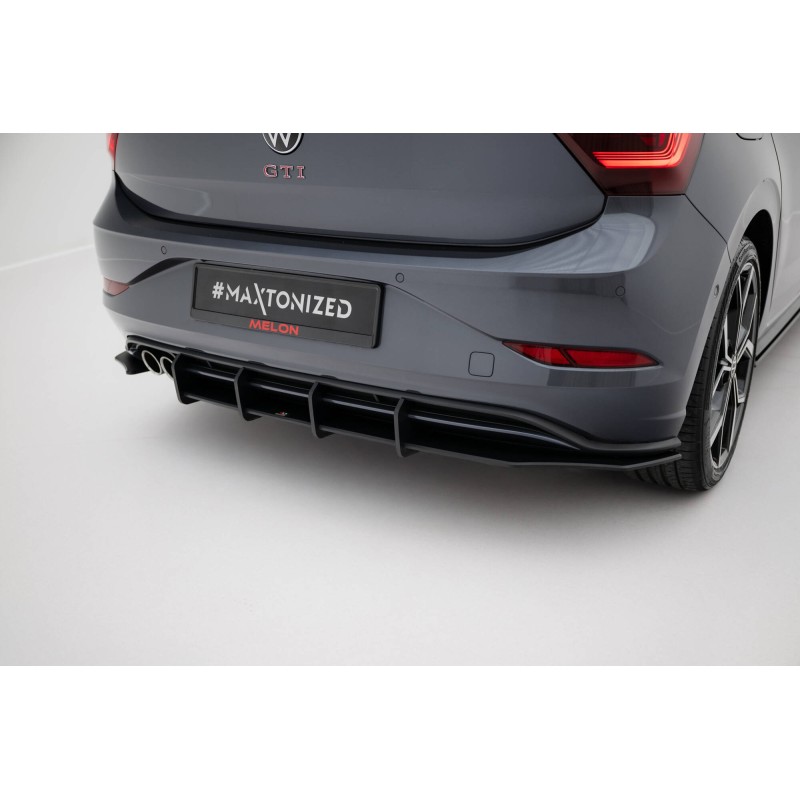 Street Pro Rear Diffuser Volkswagen Polo GTI Mk6 Facelift a 630,49 € uniw-VWPO6FGTICNC-RS1B+BRBI*21684 chez CAROU TUNING