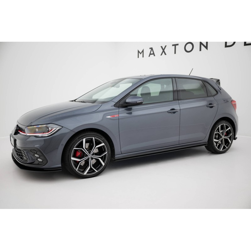 Street Pro Side Skirts Diffusers Volkswagen Polo GTI Mk6 Facelift a 357,56 € uniw-VWPO6FGTICNC-SD1B*21689 chez CAROU TUNING