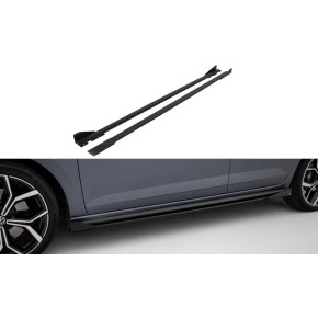 Street Pro Side Skirts Diffusers + Flaps Volkswagen Polo GTI Mk6 Facelift a 482,39 € uniw-VWPO6FGTICNC-SD1B+SF1G*21691 chez CAROU TUNING