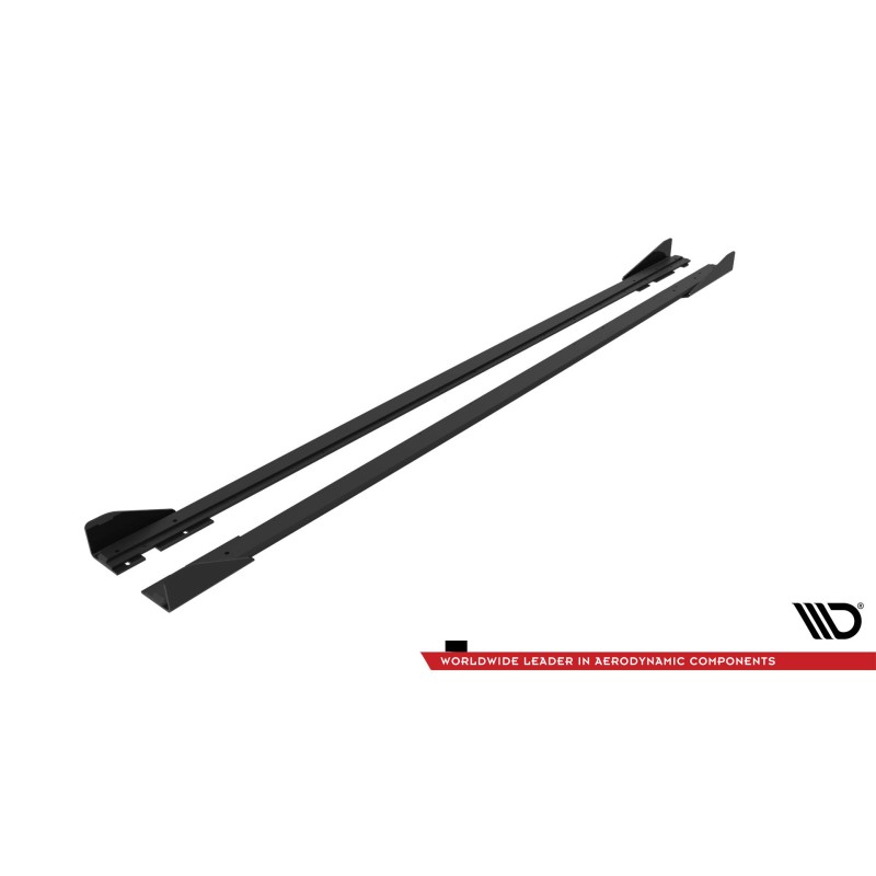 Street Pro Side Skirts Diffusers + Flaps Volkswagen Polo GTI Mk6 Facelift a 482,39 € uniw-VWPO6FGTICNC-SD1B+SF1G*21691 chez CAROU TUNING