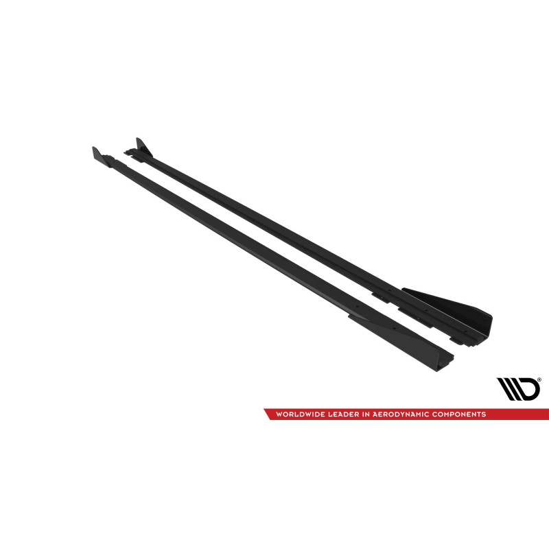 Street Pro Side Skirts Diffusers + Flaps Volkswagen Polo GTI Mk6 Facelift a 482,39 € uniw-VWPO6FGTICNC-SD1B+SF1G*21691 chez CAROU TUNING