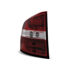 FEUX ARRIÈRE À LED ROUGE BLANC conviennent pour SKODA OCTAVIA II KOMBI 04-12 a 324,37 € LDSK03 chez CAROU TUNING