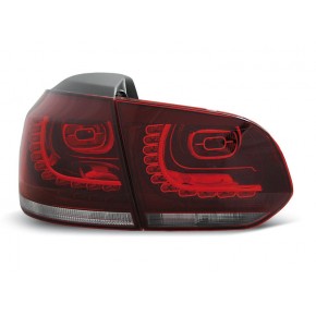 Feux Arrière LED Rouge Blanc pour VW Golf 6 10.08-12 a 515,54 € LDVW70 chez CAROU TUNING