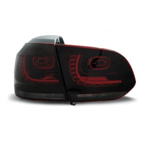 Feux Arrière LED Fumé Rouge pour VW Golf 6 10.08-12 a 494,48 € LDVW71 chez CAROU TUNING