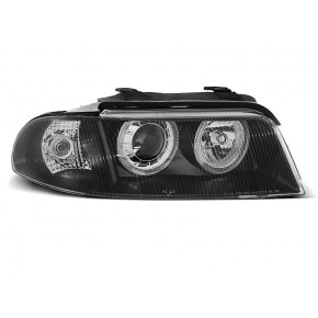 Phares Angel Eyes Noirs Avant pour Audi A4 1999-2000 a 299,02 € LPAU18 chez CAROU TUNING