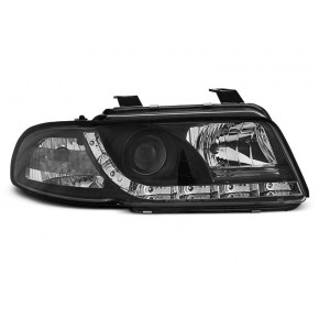 Phares De Jour Noirs Avant Pour Audi A4 1994-1998 a 413,88 € LPAU26 chez CAROU TUNING