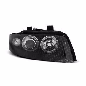  Phares Xenon Yeux d'Ange Noirs Avant pour Audi A4 2000-2004 à  290,00 €  Chez CAROU TUNING CONCEPT en GuadeloupePhares Xenon Yeux d'Ange Noirs Avant pour Audi A4 2000-2004