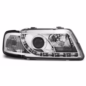 Phares Vrais DRL Chrome Avant pour Audi A3 8L 08.96-08.00 a 525,76 € LPAU61 chez CAROU TUNING