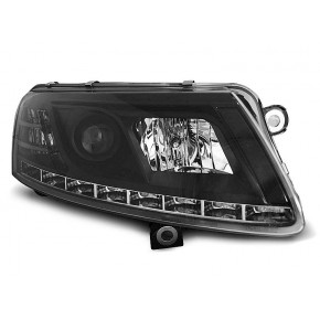 Phares DRL Noirs Avant pour Audi A6 C6 04.04-08 a 602,74 € LPAU74 chez CAROU TUNING