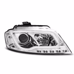 Feux De Route Tube Lumineux DRL Chrome Pour Audi A3 2008-2012 a 599,73 € LPAU99 chez CAROU TUNING