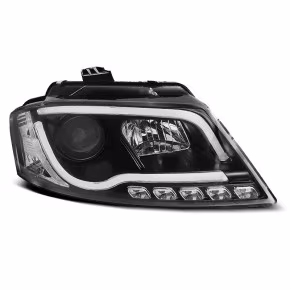 Feux De Route Tube Lumineux DRL Noir Avant pour Audi A3 8P 08-12 a 599,73 € LPAUA0 chez CAROU TUNING