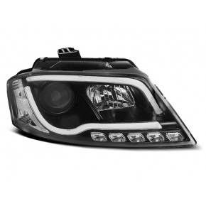FEUX DE ROUTE TUBE LUMINEUX DRL NOIR s'adapte à AUDI A3 8P 08-12 a 584,74 € LPAUA0 chez CAROU TUNING
