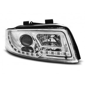 Tube de phare chrome avant pour Audi A4 2000-2004. a 741,08 € LPAUC2 chez CAROU TUNING