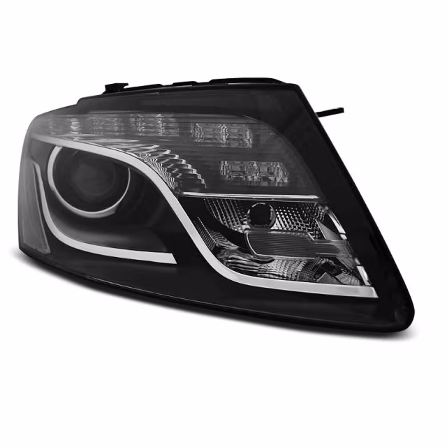 Phares Vrais DRL Noirs Avant pour Audi Q5 11.08 - 09.12 a 1 017,74 € LPAUD4 chez CAROU TUNING