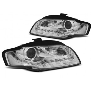 Phares de Jour Chrome Avant pour Audi A4 B7 11.04-03.08 a 538,99 € LPAUE4 chez CAROU TUNING