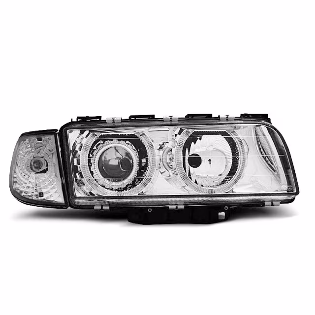 Phares Angel Eyes Chrome Avant pour BMW E38 06.94-08.98 a 398,24 € LPBM14 chez CAROU TUNING