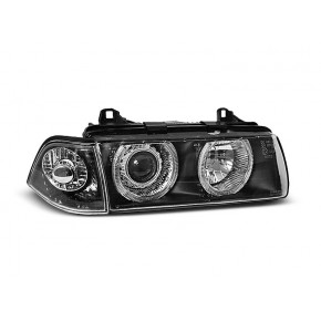 Phares Angel Eyes Noirs Avant pour BMW E36 12.90-08.99 a 410,29 € LPBM21 chez CAROU TUNING