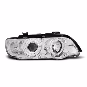  Phares Angel Eyes Chrome Avant pour BMW X5 E53 1999-2003 à  632,21 €  Chez CAROU TUNING CONCEPT en GuadeloupePhares Angel Eyes Chrome Avant pour BMW X5 E53 1999-2003