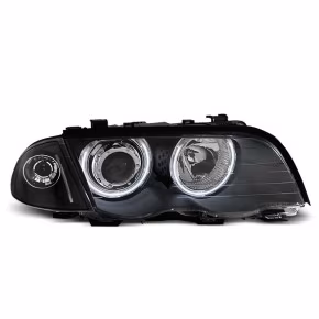  Phares Angel Eyes CCFL Noirs pour BMW E46 1998-2001 S/T à  457,79 €  Chez CAROU TUNING CONCEPT en GuadeloupePhares Angel Eyes CCFL Noirs pour BMW E46 1998-2001 S/T
