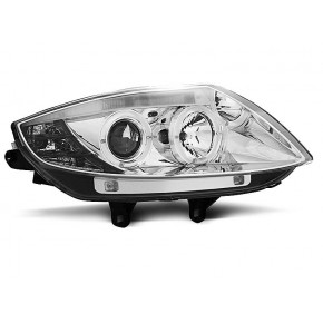 Phares Angel Eyes Chrome Avant pour BMW Z4 E85 E86 2002-2008 a 749,49 € LPBM77 chez CAROU TUNING