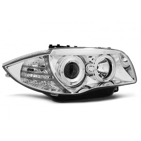 Phares Angel Eyes Chrome Avant pour BMW 1 E87/E81/82/88 04-11 a 395,25 € LPBM79 chez CAROU TUNING